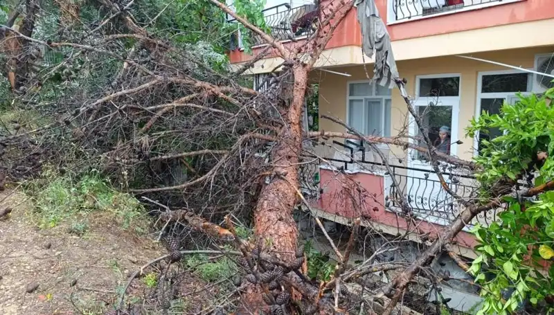 Yağmur Sezonu Binayı Yıkıma Sürükledi: Duvardan Duvarda Çöküş Yaşandı