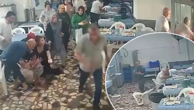 Deprem Anında Yemekhane Kaosu: Bayılanlar, Kaçanlar ve Yemeğini Bırakmayanlar