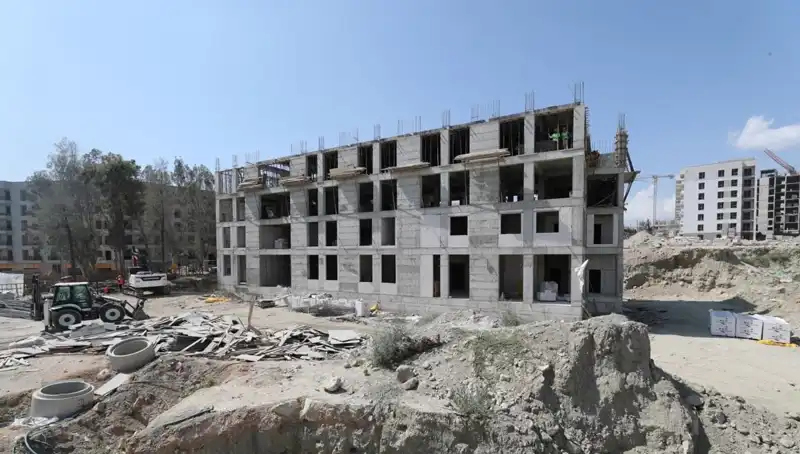 Defne'de Jandarma Hizmet Binaları İnşaatı Hızla Devam Ediyor