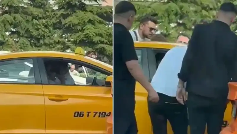 Trafikte Gerilim: Lüks Araç Sahibi, Taksi Şoförüne Yumruk Attı!