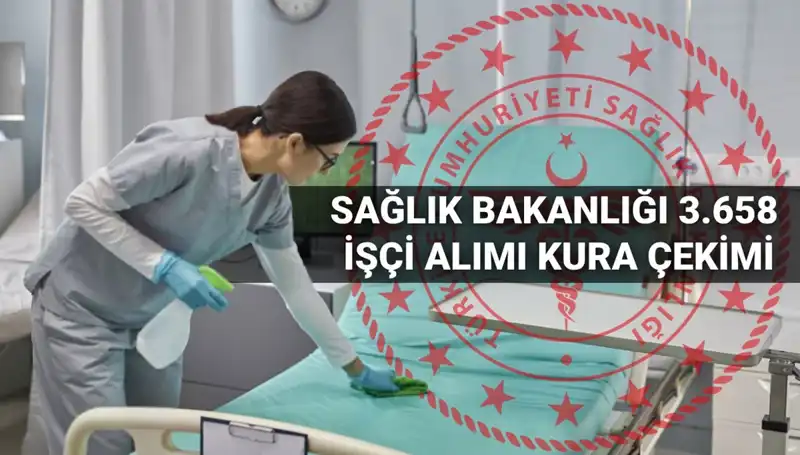 2025 Sağlık Bakanlığı İşçi Alımı Kura Tarihi ve Detayları Açıklandı!