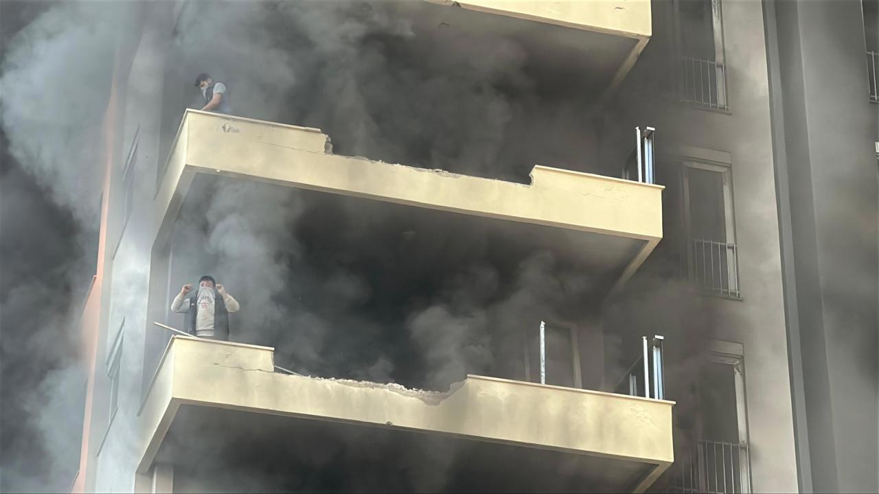 Antalya'da Otel Yangını