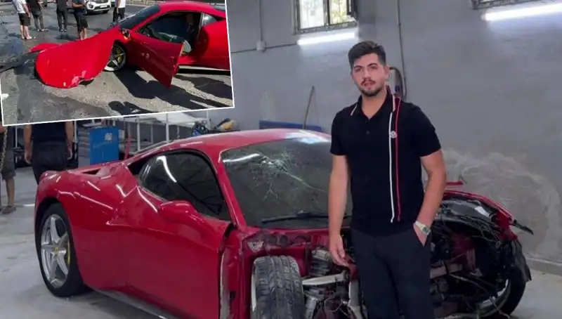 15 Milyonluk Ferrari'nin Sonu: "Binemeden Gitti" Dediği Hurda Araç Başına Gelmedi
