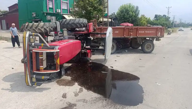 Traktör Otomobille Çarpıştı: Kazada İki Kişi Yaralandı!