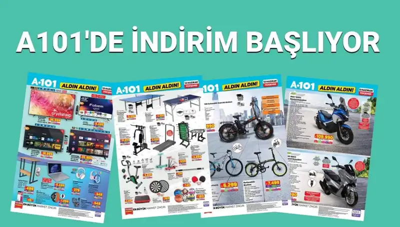 A101 Market’te 12 Haziran Aktüel Kataloğu ile Spor ve Teknoloji Dolu Bir Hafta